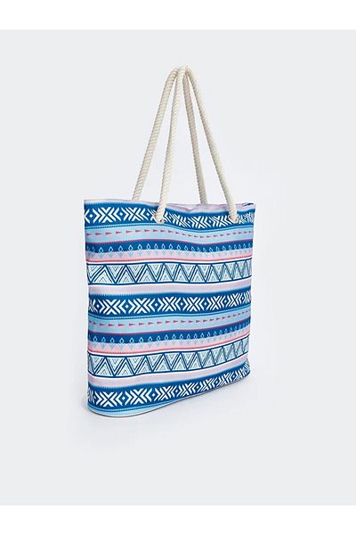 LC Waikiki ACCESORII LCW - Geantă de plajă pentru femei cu model