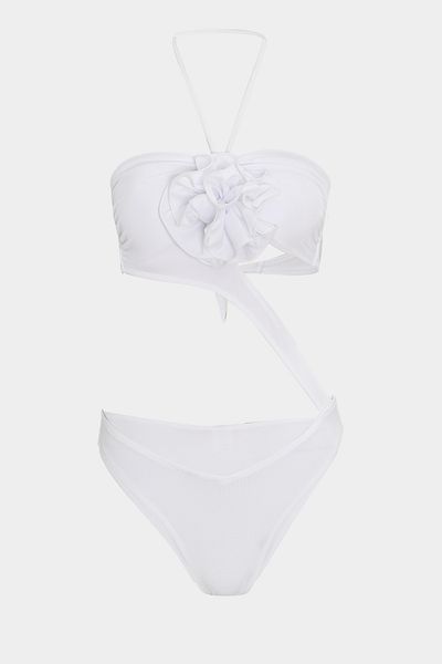 Açelya Okcu VENUS Fit Premium Women's Swimsuit - Rose Detailed