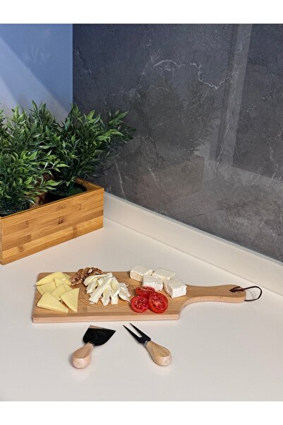 Janset Bamboo Cut Cheese Presentation Board