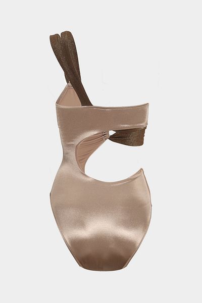 Açelya Okcu Γυναικείο μαγιό FLORA Fit Premium - Ασύμμετρη λεπτομέρεια