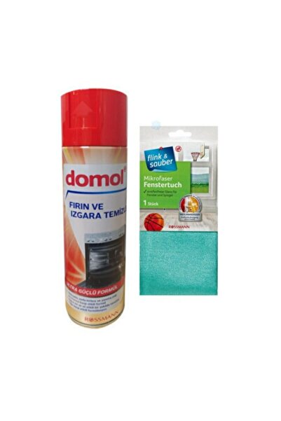 DOMOL Fırın Ve Izgara Temizleyici Flink&sauber Microfiber Cam Bezi