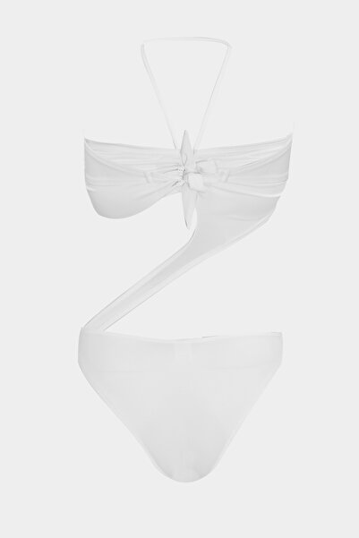 Açelya Okcu Premium Gül Detaylı VENUS Fit Kadın Mayo