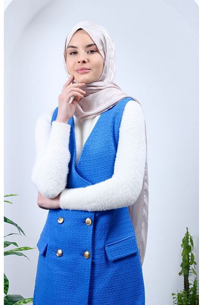 m moon scarf High Quality Waterway Pattern Silky Jacquard Shawl - Imported Fabric and Italian Stitching