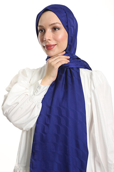 m moon scarf Υψηλής ποιότητας μοτίβο Waterway Silky Jacquard Shawl - Εισαγόμενο ύφασμα και ιταλικές ραφές "Saks"