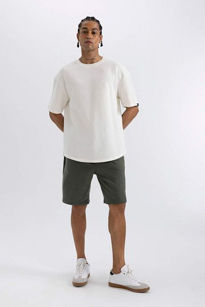 DeFacto DFC - Basic Slim Fit σορτς τσέπης