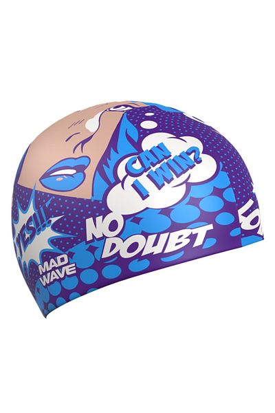 Mad Wave Pop Art Silicone Bonnet - Comfortable and Stylish