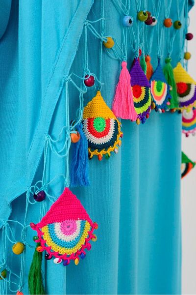 Rabiossa WOMEN'S BOHEM EMBROIDERED SUIT