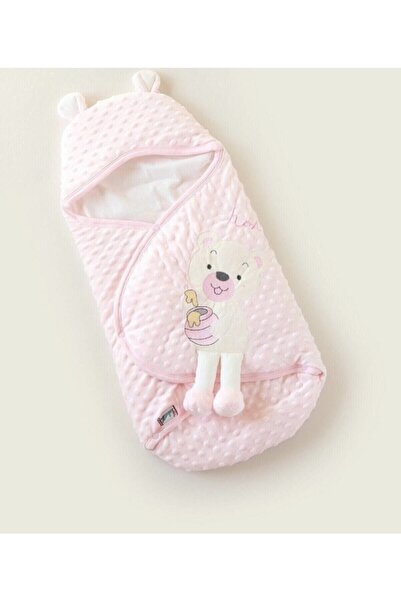 Enis Bebe Bebecix Pink Swaddle Blanket