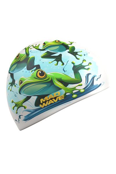 Mad Wave Frogs Silicone Bonnet - Comfortable Cut