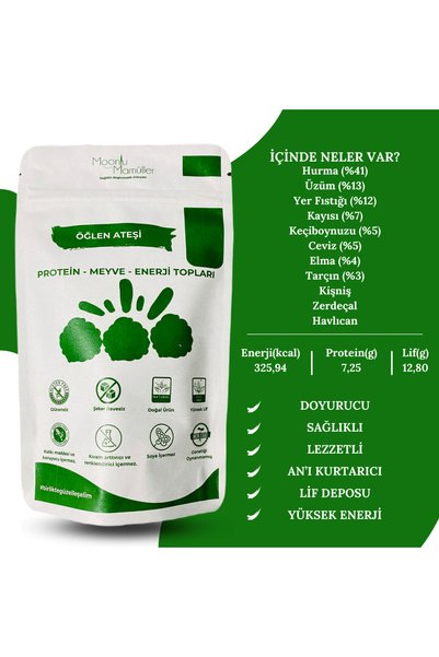 Moonlu Mamüller 3-in-1 Energy - Fruit - Protein Balls