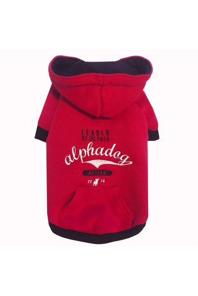 Alphadog Design Leader Red Köpek Kıyafeti Sweatshirt