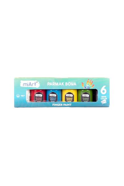 MİART Miart Parmak Boya 6 Lı Set 30 ml