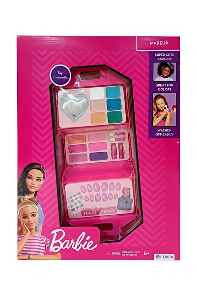 Barbie مجموعة مستحضرات التجميل الكبيرة في شانتا