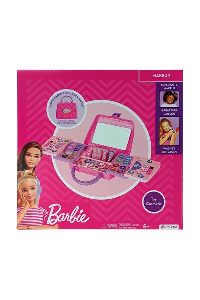 Barbie حقيبة يد منزلقة بخمسة طوابق مع أدوات مكياج