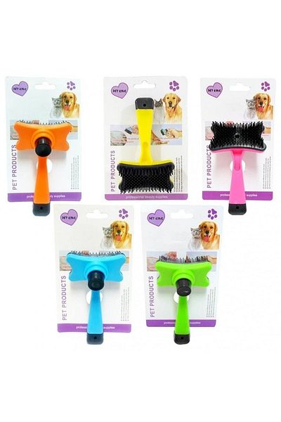 Nunbell Push Brush Cat Puppy Comb