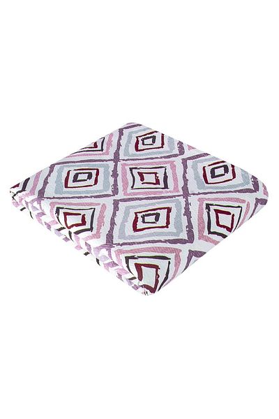 Evim 100% Cotton Printed Ceyla Grey Pink Pique Double - 200X230 cm