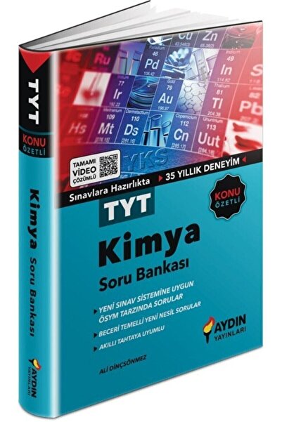 Aydın Yayınları Tyt Kimya Konu Özetli Soru Bankası Tamamı Video Çözümlü