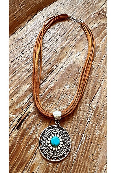 by özllem Süet tasarım blue magic kolye