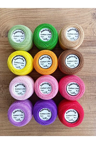 fabricorg Çiçek Bahçesi Kitabı Hediyeli Kanaviçe - Etamin Seti