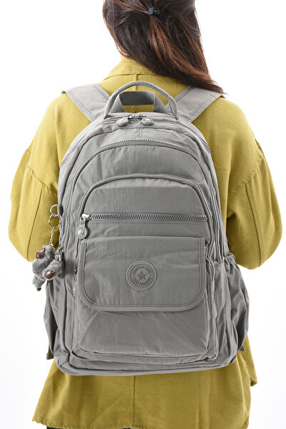 Çanta Trend لوكس ميجا كرينكل - حقيبة ظهر للمدرسة الثانوية والمتوسطة، حقيبة مد...