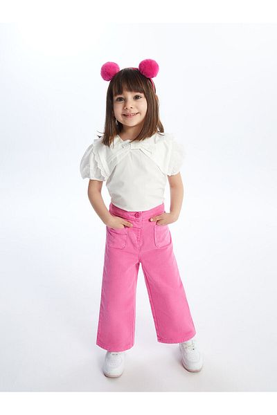 LC Waikiki Basic Elastic Waist Pants for Baby Girl