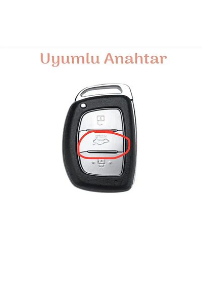 emii auto spare parts Hyundai Tucson Sonata Fe Ix25 Ix35 I20 I30 Elantra - White Key Case, Waterless Model 490603