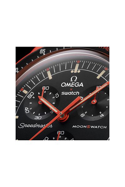 Swatch Omega Lava So33O100 - High-Tech Practical Omega Watche