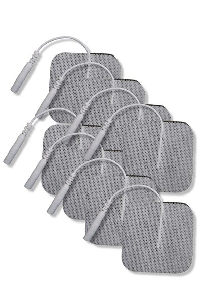 Hacamatik 8 Adet Tens Elektrodu Tens Pedi - 5x5 Cm Soketli