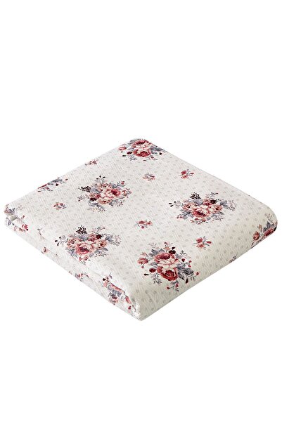 Evim 100% Cotton Printed Moly Red Pique Double - 200X230 cm