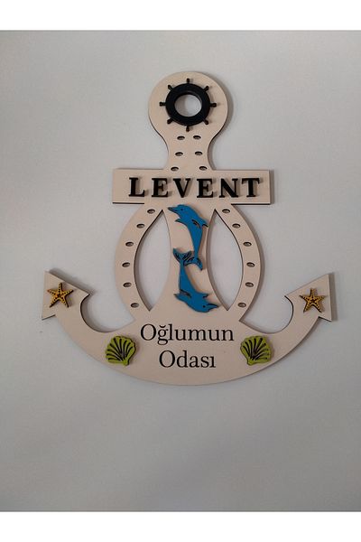 mrchediyesepeti Children's Room Door Decoration Anchor