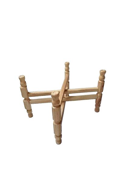 e-decor Wooden Folding Tray - Tray and Tableboard Leg, Tableware Riser Leg