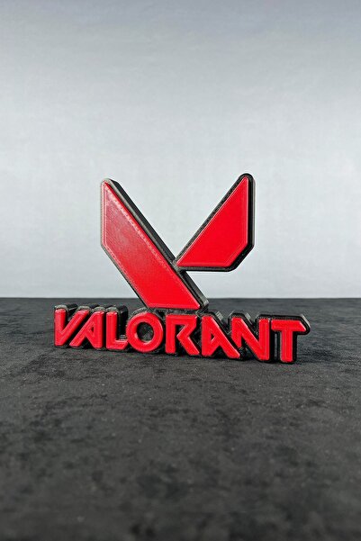 The Pieta Valorant Logo Masaüstü Aksesuar Figür