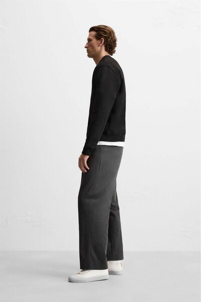 The Champ Clothing Κείμενο Polar Life Story Printed - Μαύρο φούτερ με λαιμόκοψη