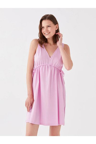 LC Waikiki Lcw Dream V-Ausschnitt Strandkleid für Damen