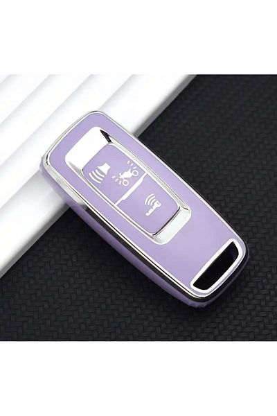 emii auto spare parts Honda Pcx 2021-2022-2023-24-25 Model Compatible Key Case Cover Lilac Not Suitable for Forza
