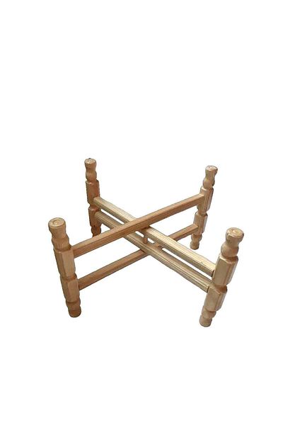 e-decor Wooden Folding Tray - Tray and Tableboard Leg, Tableware Riser Leg