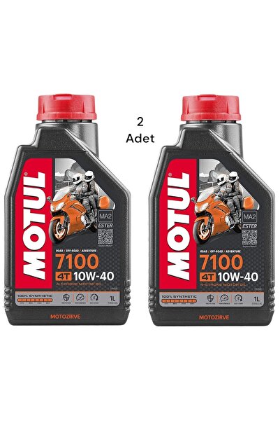 Motul 7100 10W40 4T % 100 Sentetik Motor Yağı 1 Litre (2 Adet)