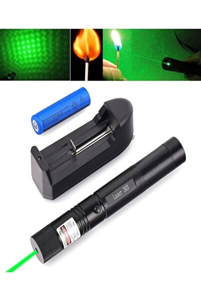 Aleeza (15km Menzil) Yeşil Lazer Pointer