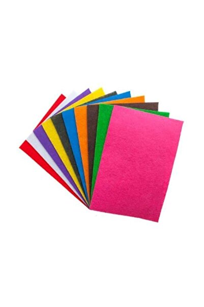 Südor Tth Felt 10 Colors 10 Pieces - A4 Size 20x30 Cm