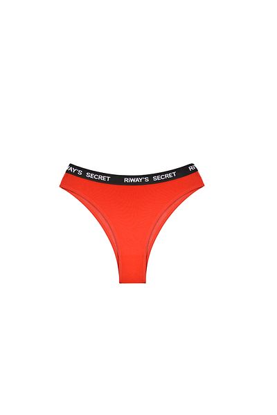 riways secret Cotton Waistband Elastic Brazilian 5 Pack