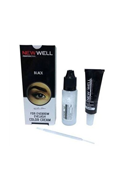 New Well Kaş Kirpik Boyası Siyah 15 ml & Lifting Boyası