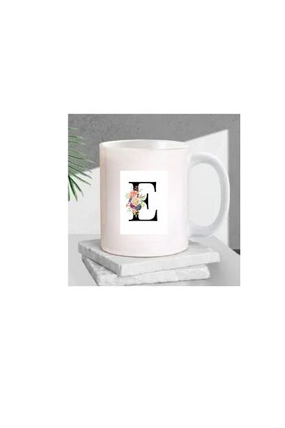Seramikkup Letter Printed Mug