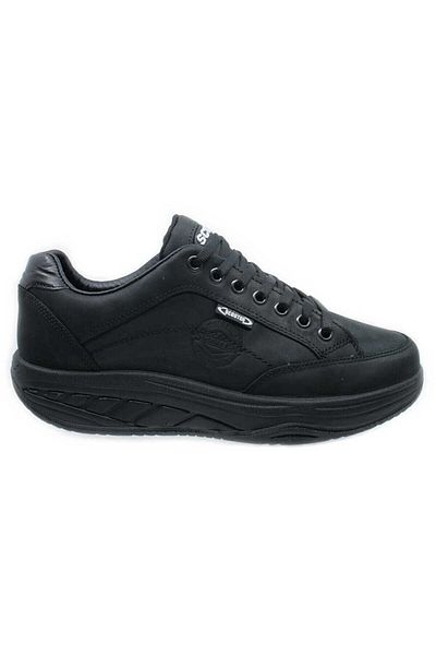 Scooter Leather Men's Black Walking Shoes M0781cs