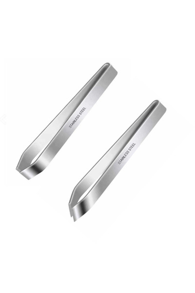 adin tasarım Şef Cımbızı Balık Kılçık Cımbızı Seti 2li Profesyonel Şef Cımbızı Mutfak Restorant Gıda Cımbızı