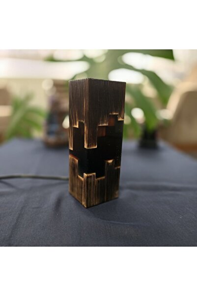Myend Ahşap Tasarım Epoksi Gece Lambası Kişiye Özel Handmade