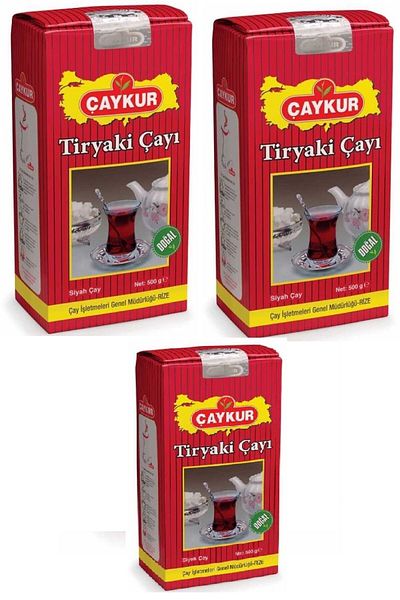 Çaykur Tıryaki Tea - 500g X 3 Pieces