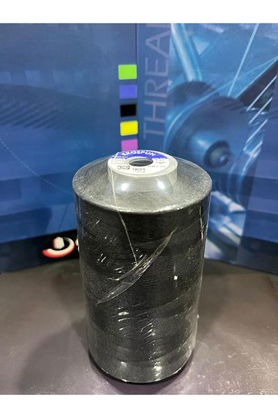 AYHANMAK Black Sewing Thread 120 No 5000m Polyester