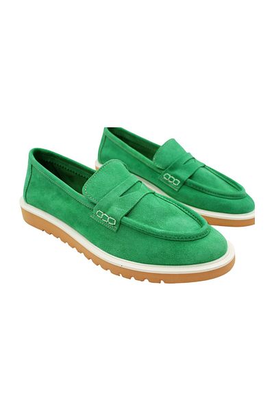 aayak&kabımofficial Genuine Leather - Light and Comfortable Women's Casual Shoes