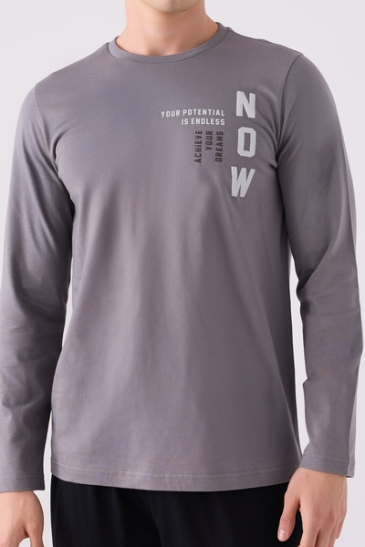 Arnetta Чоловічий піжамний комплект з довгими рукавами нового сезону