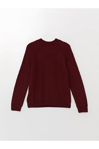 LC Waikiki Pulover de damă cu decolteu triplu cu model
